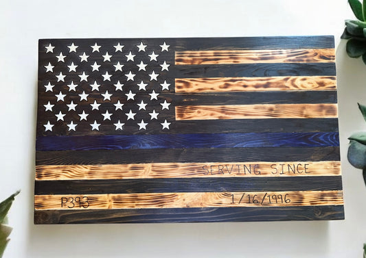 Wooden Flag